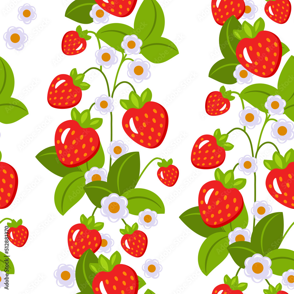 Strawberry seamless pattern Strawberry seamless pattern