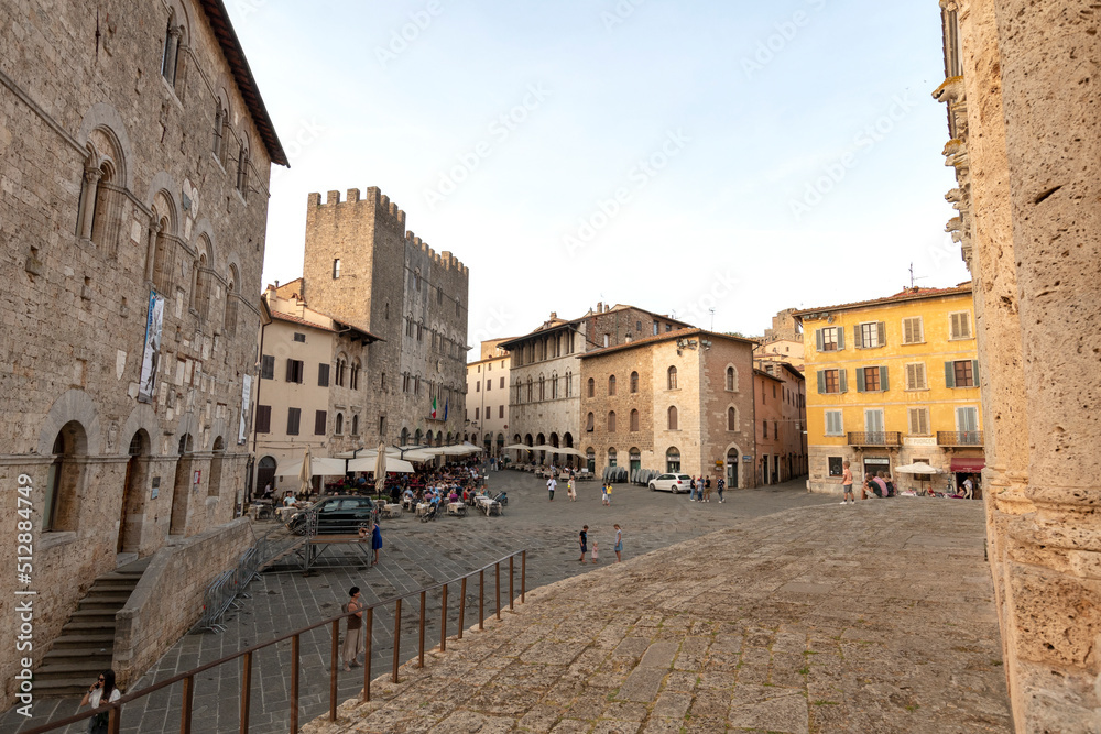 Fototapeta premium Massa Marittima, historical center. Italy.