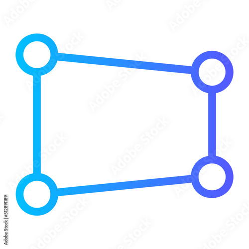 node gradient icon