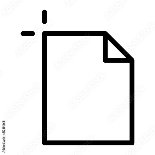artboard line icon