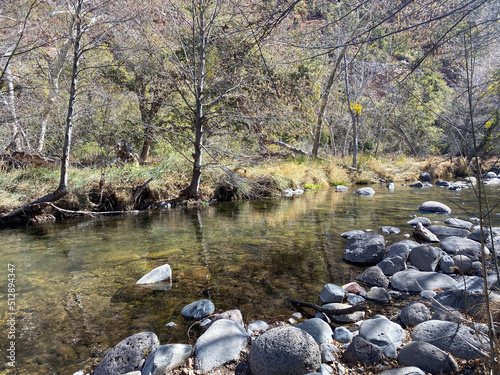 Oak creek canyon, river, fishing ,water