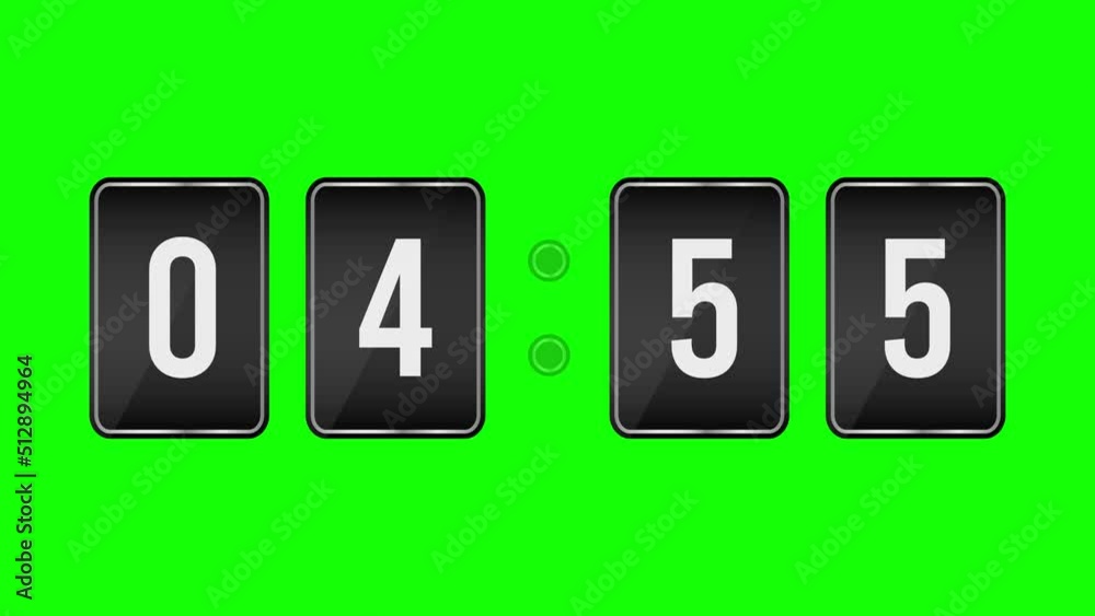 Special Clock 5 Minute countdown animation Timer Countdown. Countdown 5