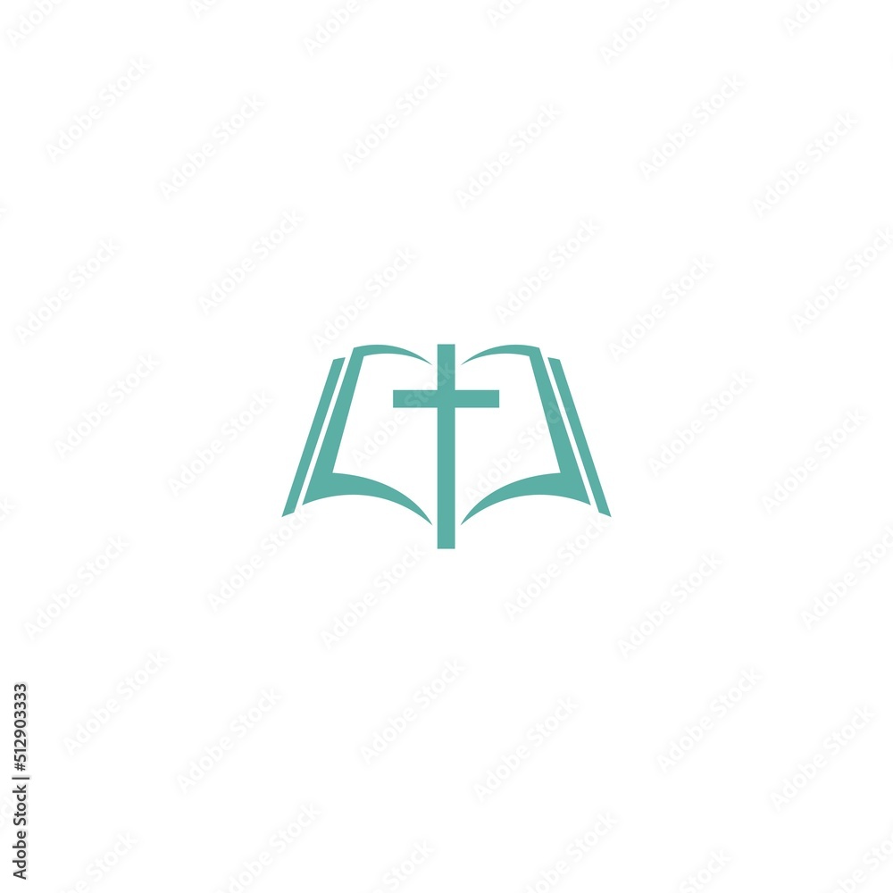 Fototapeta premium Church syimbol icon illustration