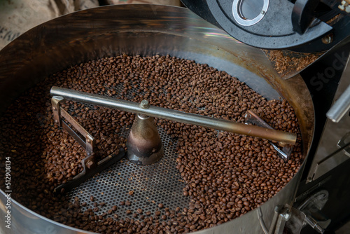 コーヒー豆の焙煎 イメージ