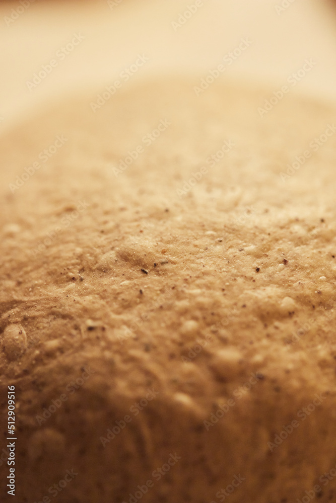 The process of making wheat bread at home. Dough shaping. The concept of healthy homemade food. Vertical photo. The process of making wheat bread at home. Dough shaping. The concept of healthy homemade food. Vertical photo.