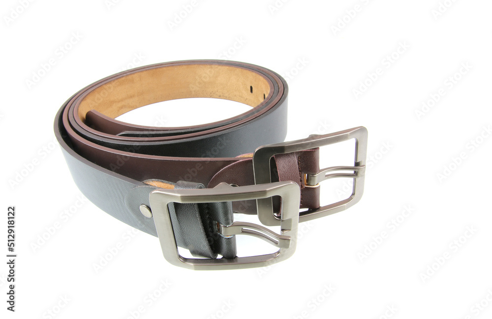 Isolated belt buckle on white background Isolated belt buckle on white background