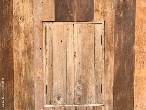 Textured Old Wooden Window Background.