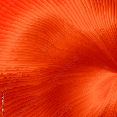 Macro Organic Structure. Wave Background.	