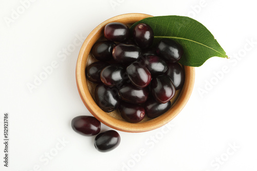 Jambul or Jamun (Syzygium cumini)  In Ayurveda, Jambul is found very helpful for diabetic patients. photo