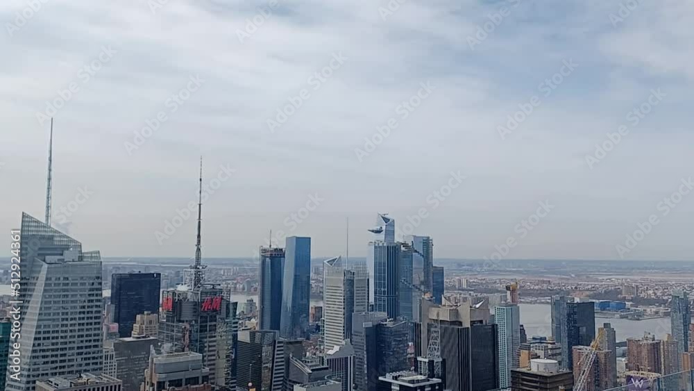 skyscrapers in the city of New York	