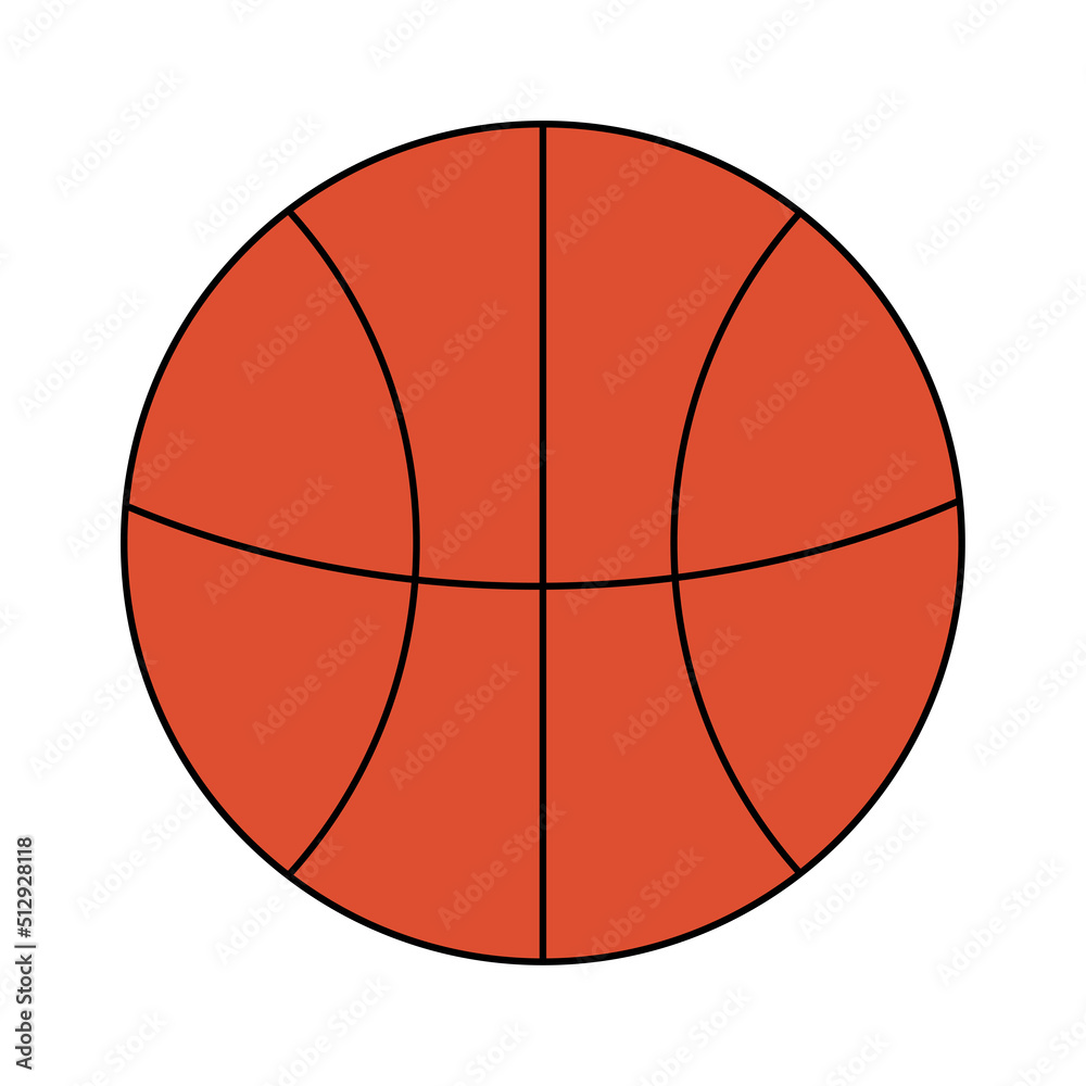 Basketball ball pictogram vector illustration. Basketball ball pictogram vector illustration.