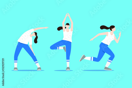 person doing exercise