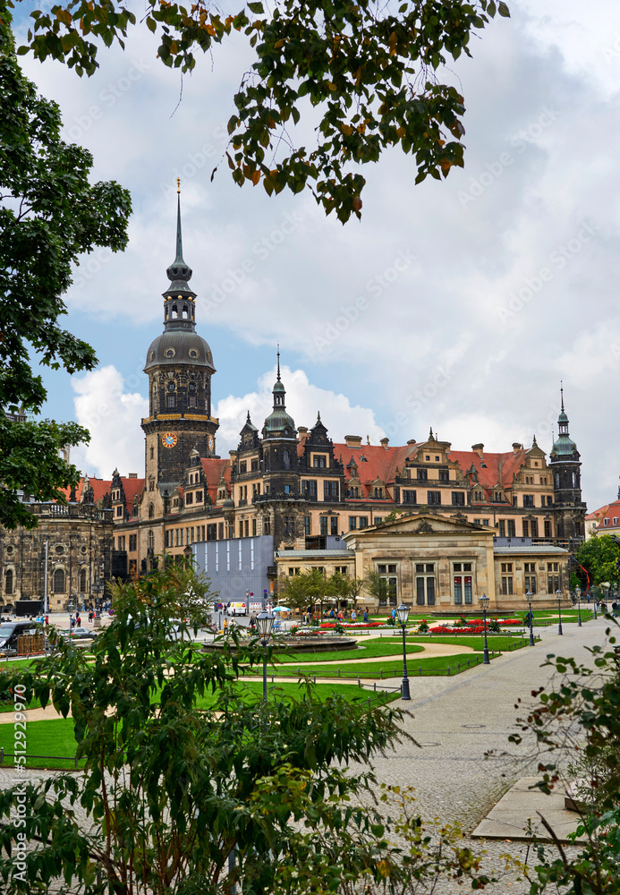 Impressive architecture of Dresden