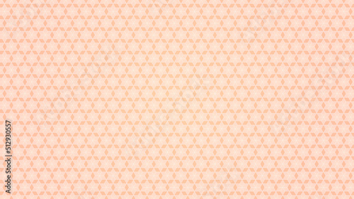 細かなひし形の掛け合わせパターン背景素材，オレンジピンク