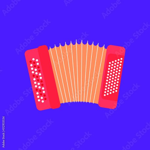 Accordion, button accordion, musical instrument