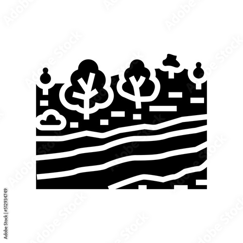 serengeti national park glyph icon vector. serengeti national park sign. isolated symbol illustration
