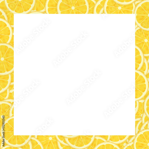 Sliced lime lemon background, top view. space for your design or text.