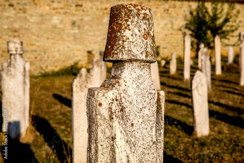 Bektachi tekke in Tetovo, Macedonia. Graveyard. 29.09.2018 photo