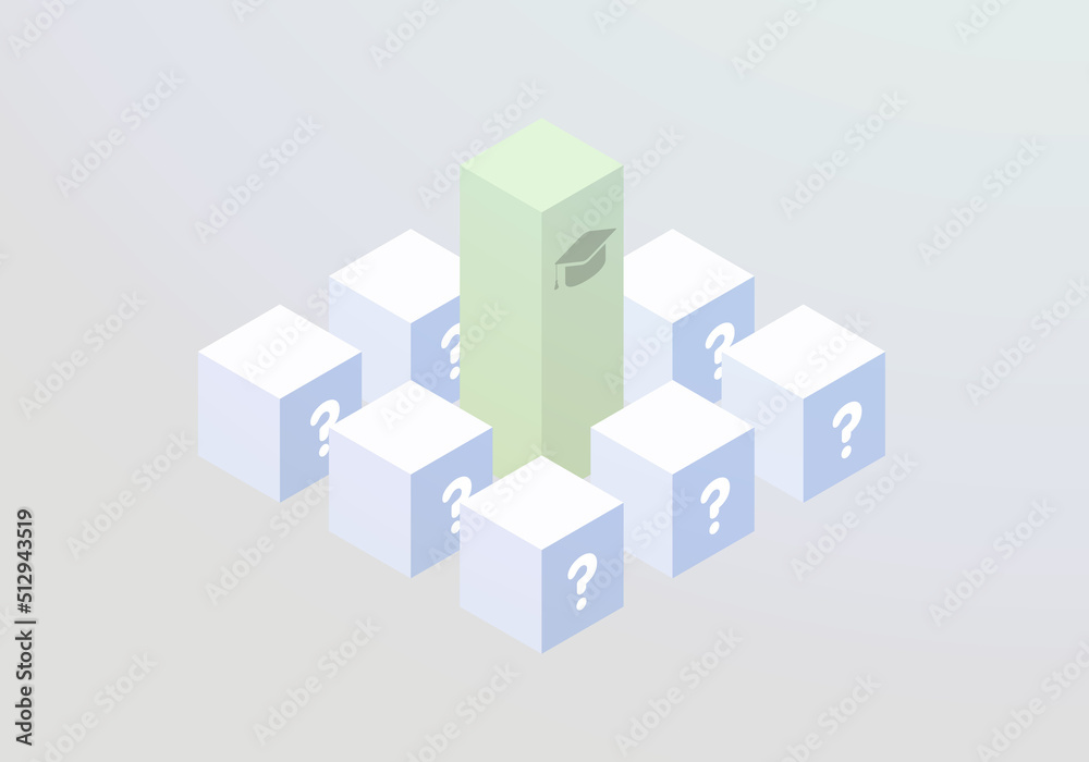 Bite-Sized Learning concept. Microlearning vector illustration in flat design. Bite-Sized Learning concept. Microlearning vector illustration in flat design.