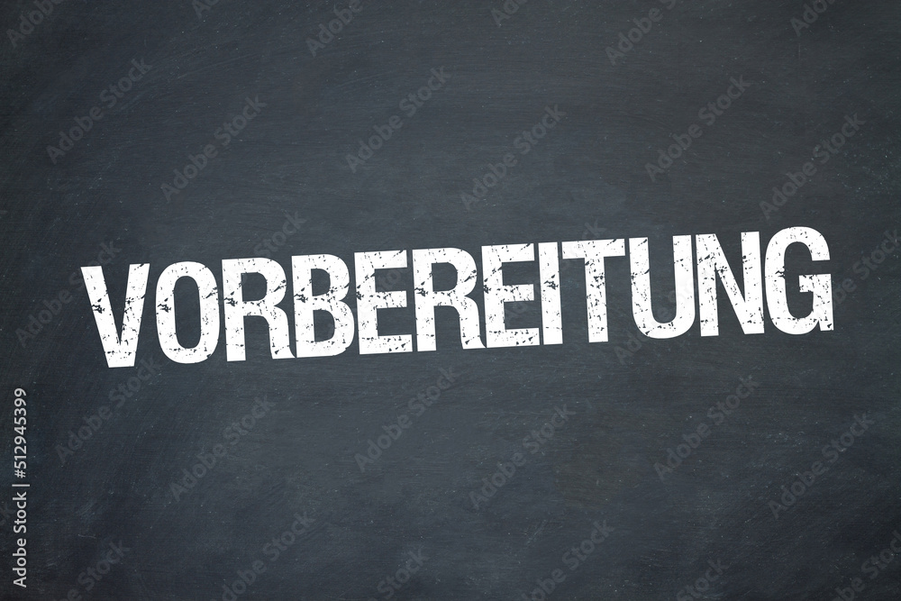 Obraz premium Vorbereitung