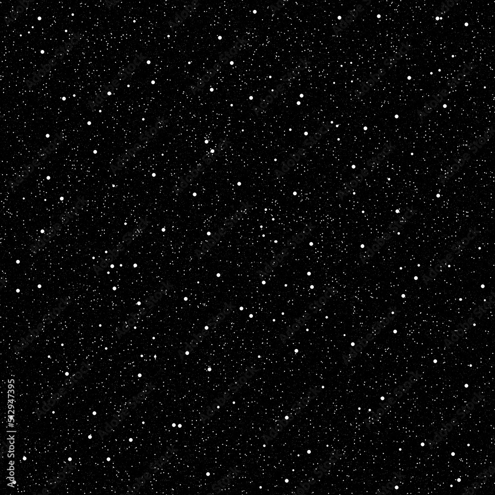Abstract star background with small and big dots Abstract star background with small and big dots