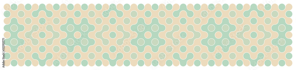 Multicolor truchet tiling connections illustration Multicolor truchet tiling connections illustration