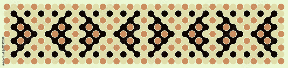 Multicolor truchet tiling connections illustration Multicolor truchet tiling connections illustration