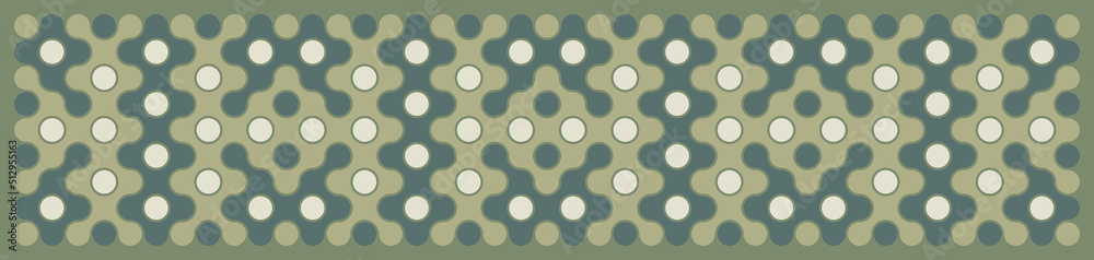 Multicolor truchet tiling connections illustration Multicolor truchet tiling connections illustration