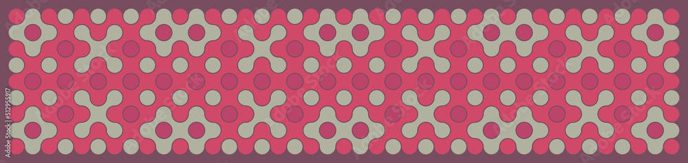 Multicolor truchet tiling connections illustration Multicolor truchet tiling connections illustration