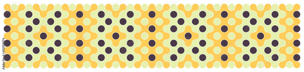 Multicolor truchet tiling connections illustration Multicolor truchet tiling connections illustration