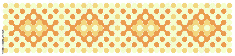 Multicolor truchet tiling connections illustration Multicolor truchet tiling connections illustration