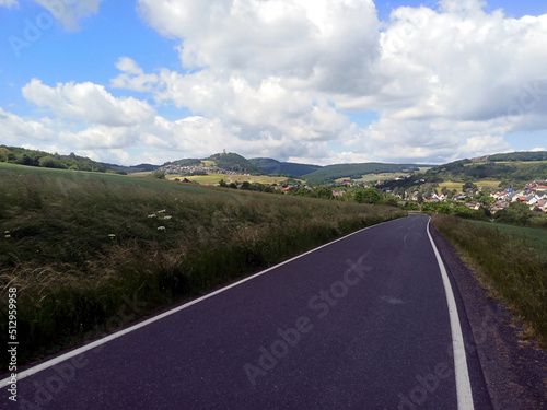 Landstraße in der Eifel