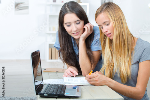 two women understanding the project