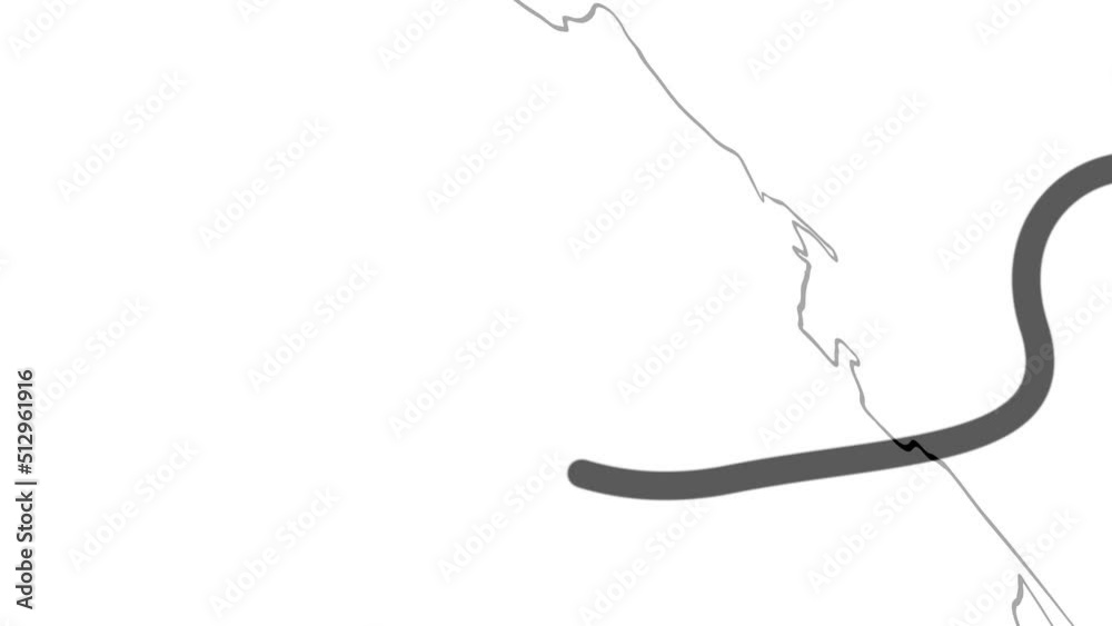Colombia - Hand-Drawn Map Animation Colombia - Hand-Drawn Map Animation