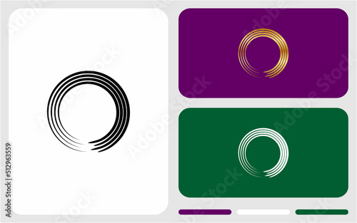Zen circle vector