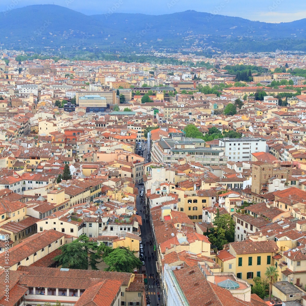 Florence city. Landmarks of Italy.