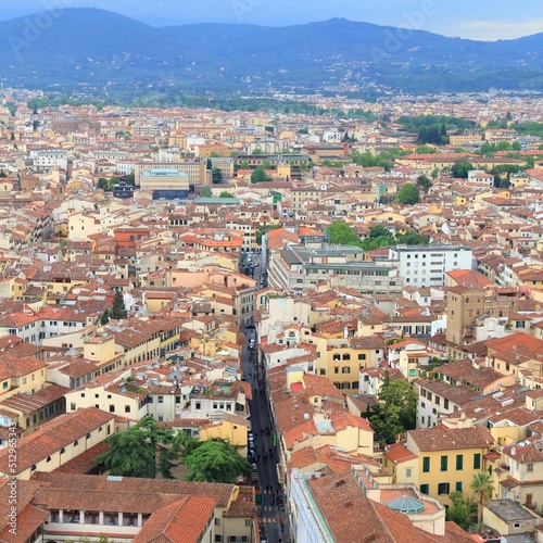 Florence city. Landmarks of Italy. © Tupungato