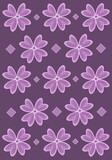pink common mallow flower vector wallpaper for graphic design and decorative element