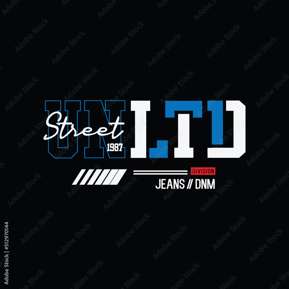 Urban street t shirt and apparel design