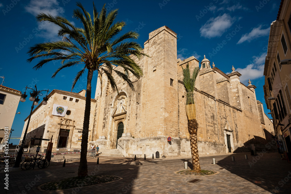 Iglesia del Carmen,siglo XVIII. Maó,Menorca.Islas Baleares. España.