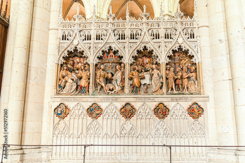 Notre Dame von Amiens photo