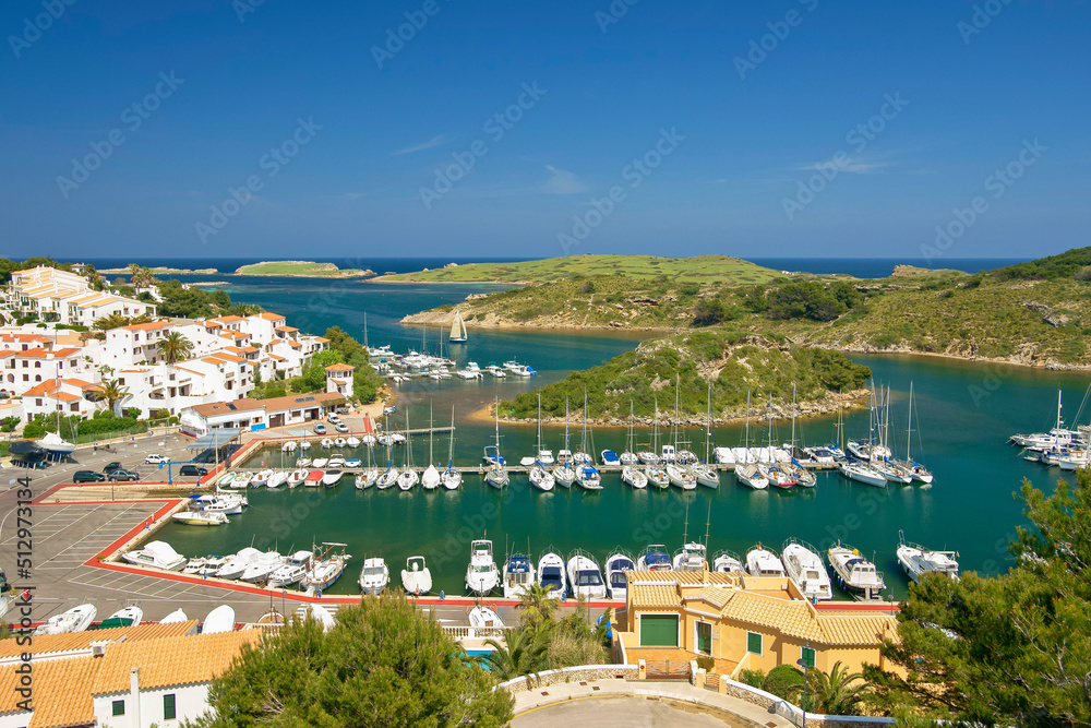 Puerto de Addaia.Menorca.Reserva de la Bioesfera.Illes Balears.España.