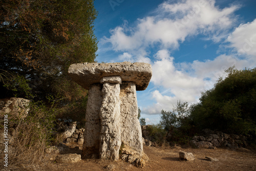 Poblado talayòtico de Torretrencada. Ciutadella.(2011)Minorca, Balearic islands. Spain. photo