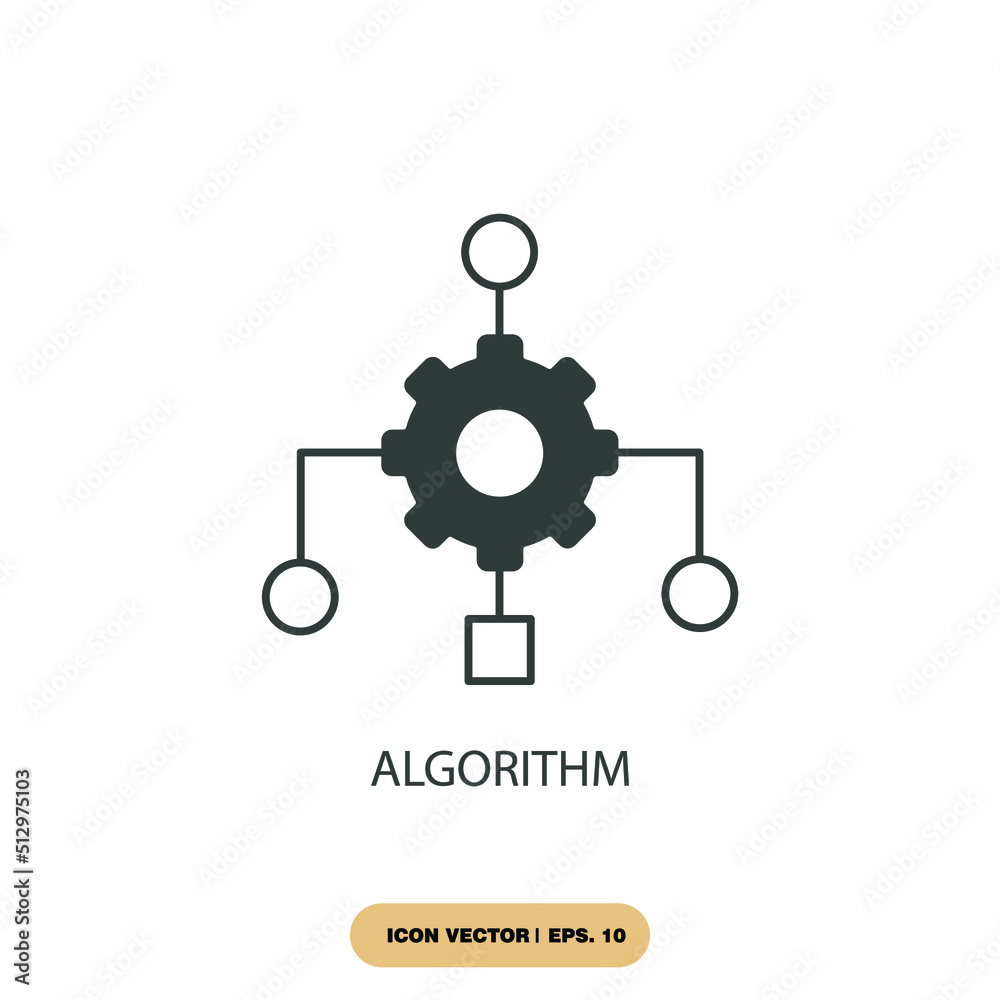 algorithm icons symbol vector elements for infographic web algorithm icons symbol vector elements for infographic web