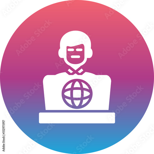 Internet Addiction Icon