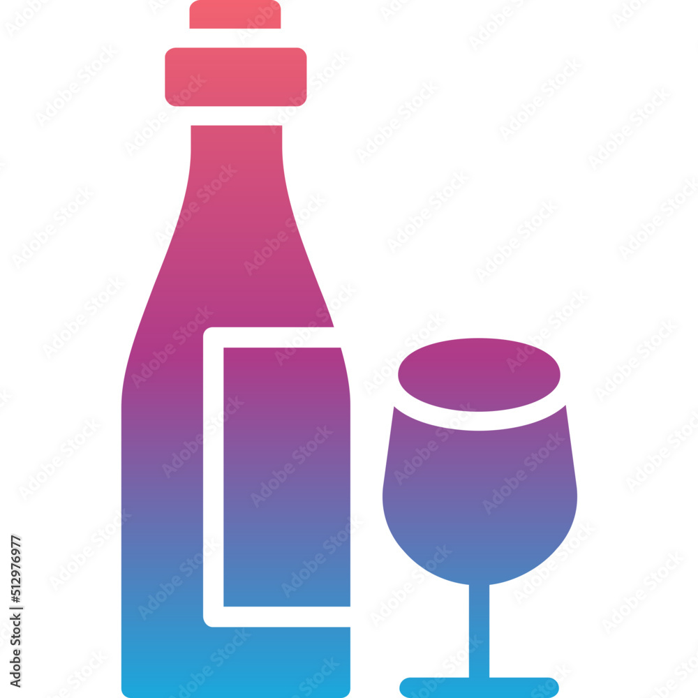 Wine Bottle Icon Wine Bottle Icon
