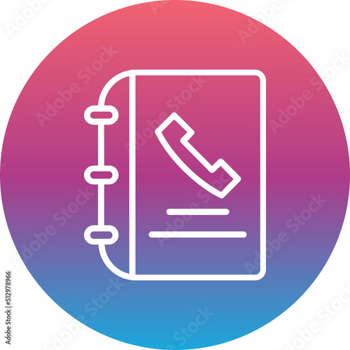 Phone Book Icon