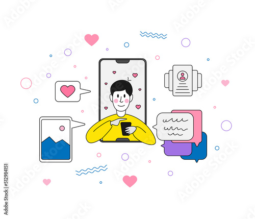 Man uses app for finding his love