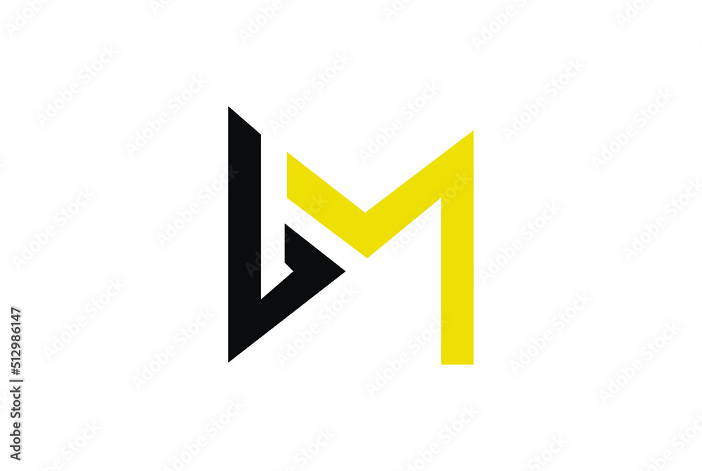 letters into one logo, symbol that is unique and original. consists of letters B and M. editable and easy to custom letters into one logo, symbol that is unique and original. consists of letters B and M. editable and easy to custom