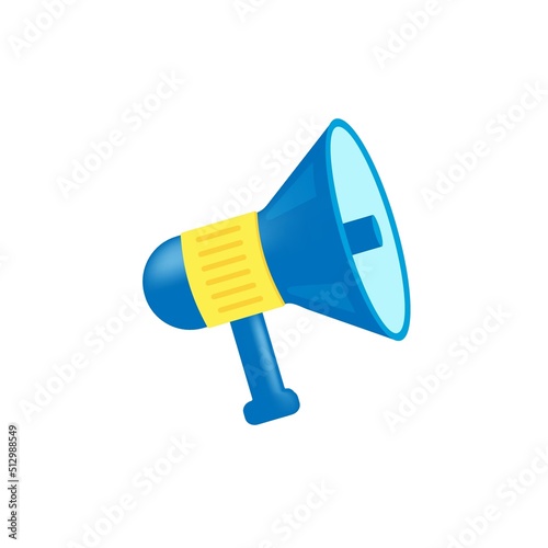 Megaphone, loudspeaker, mouthpiece symbol or icon